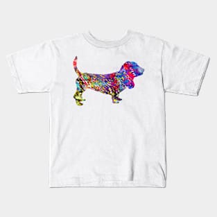 Basset Hound Kids T-Shirt